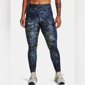 NWT Under Armour Women's Project Rock HeatGear 7/8 Leggings